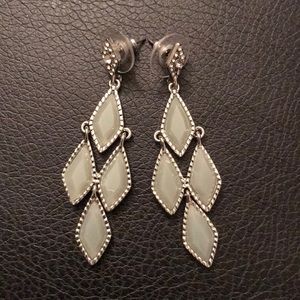 Dangling light blue earrings - Bundle 4 discount!